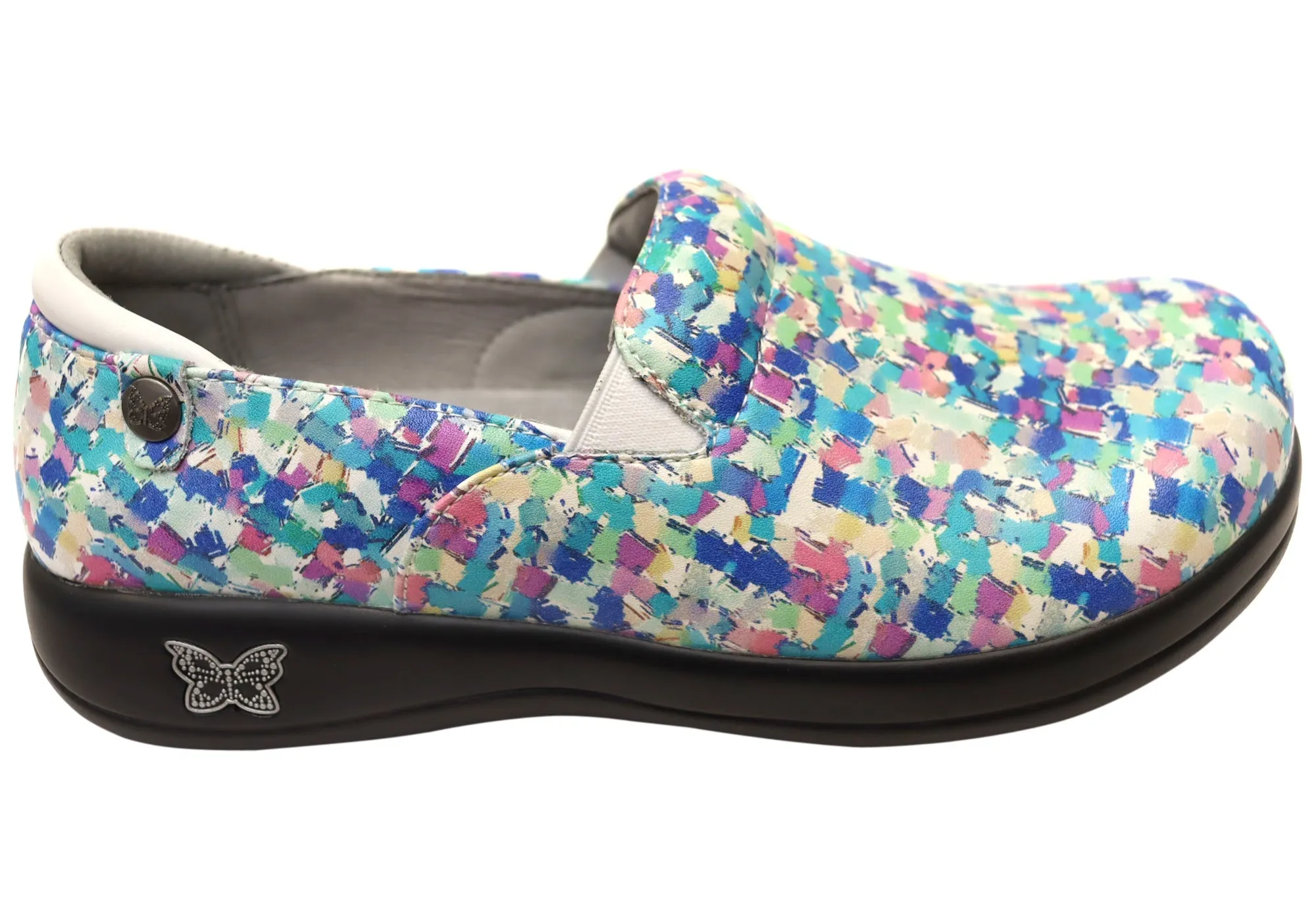 Alegria Keli Womens Leather Professional Slip On Shoes