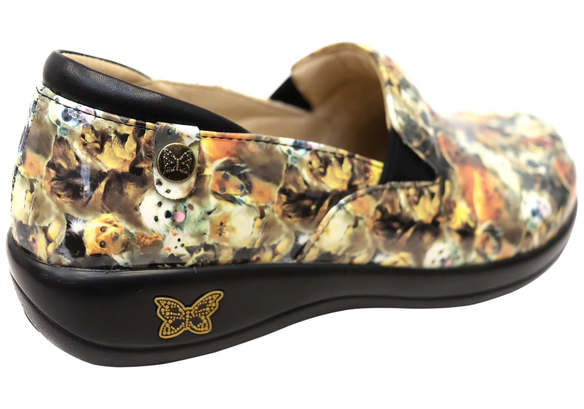 Alegria Keli Womens Leather Professional Slip On Shoes