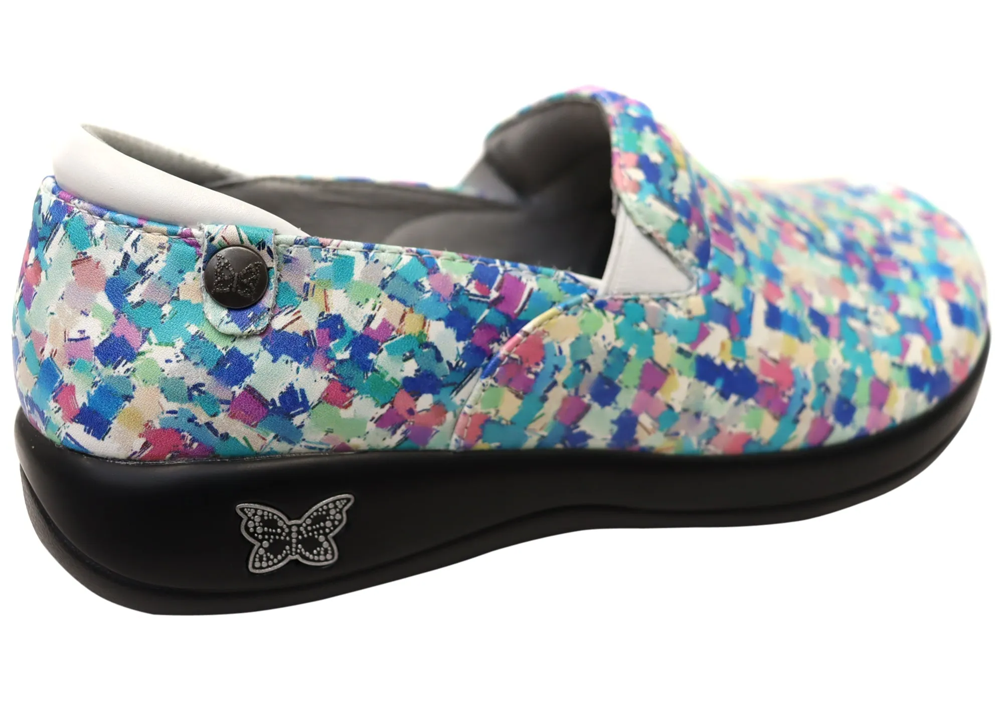 Alegria Keli Womens Leather Professional Slip On Shoes