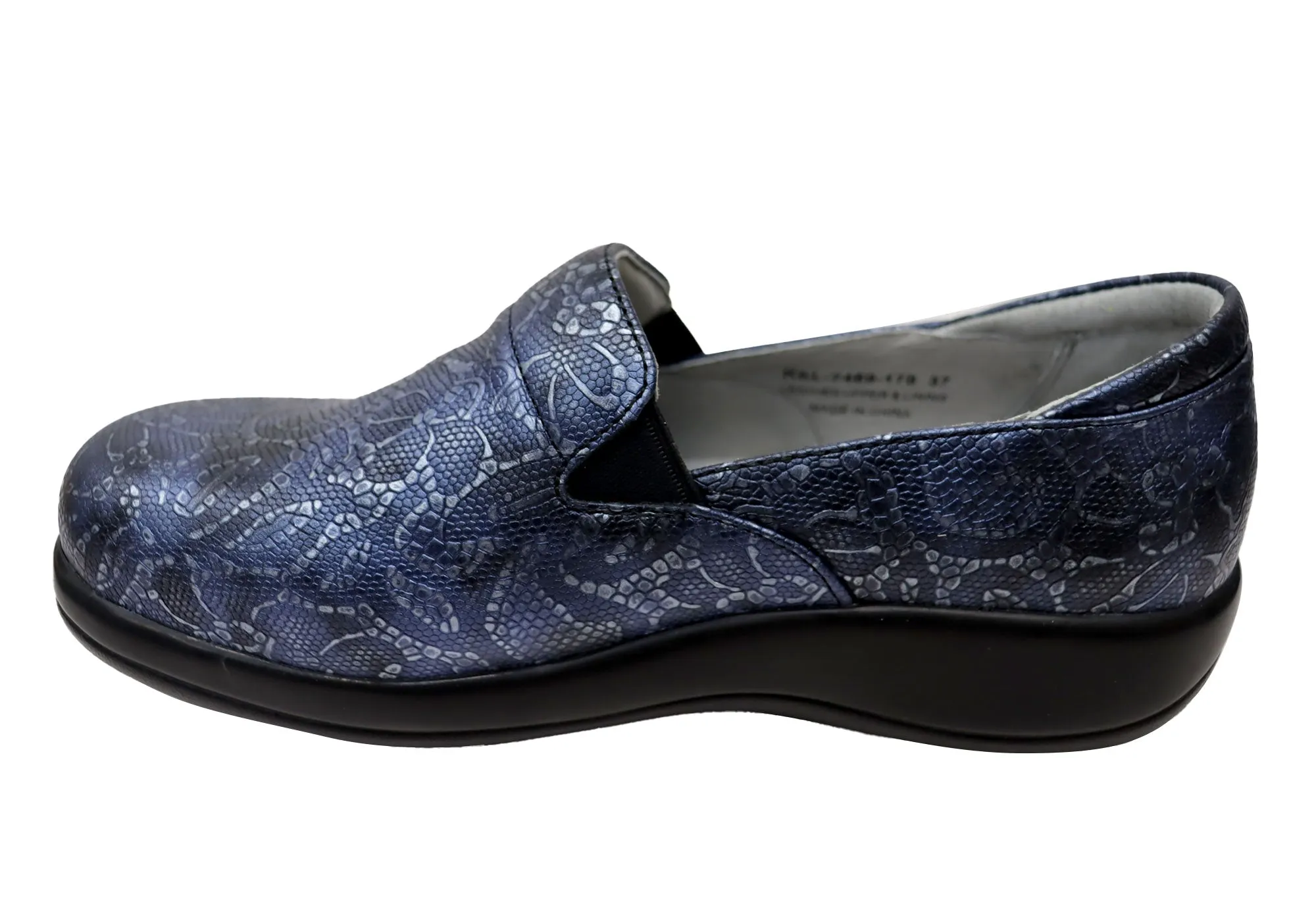 Alegria Keli Womens Leather Professional Slip On Shoes