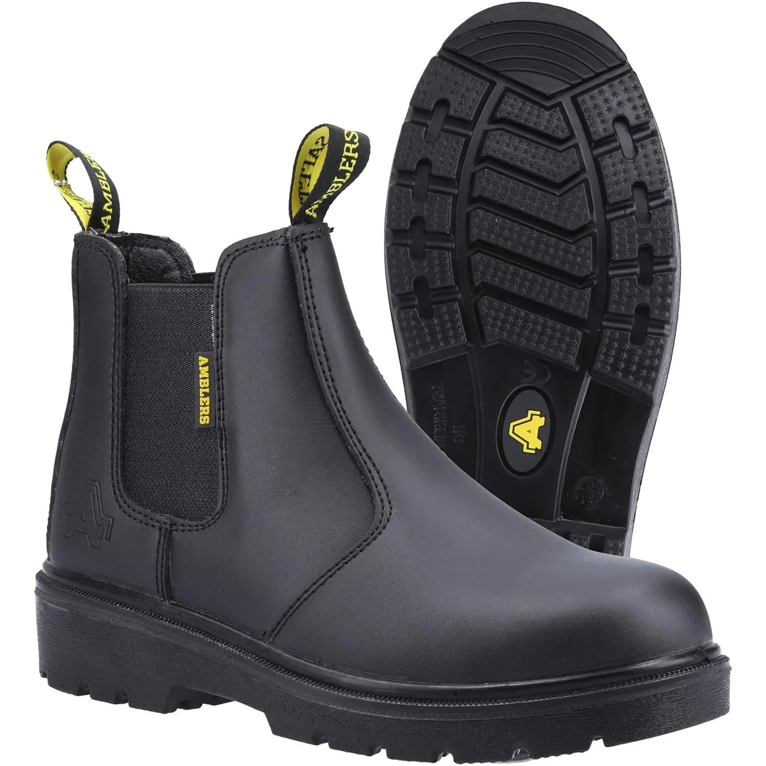 Amblers Steel FS116 Dual Density Pull on Safety Dealer Boot