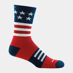 Darn Tough Men's Captain Stripe Micro-Crew Lightweight Sock
