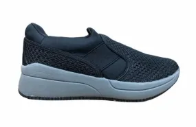 Lotto scarpa sneakers da donna Iris II LF AMF W S7665 nero grigio