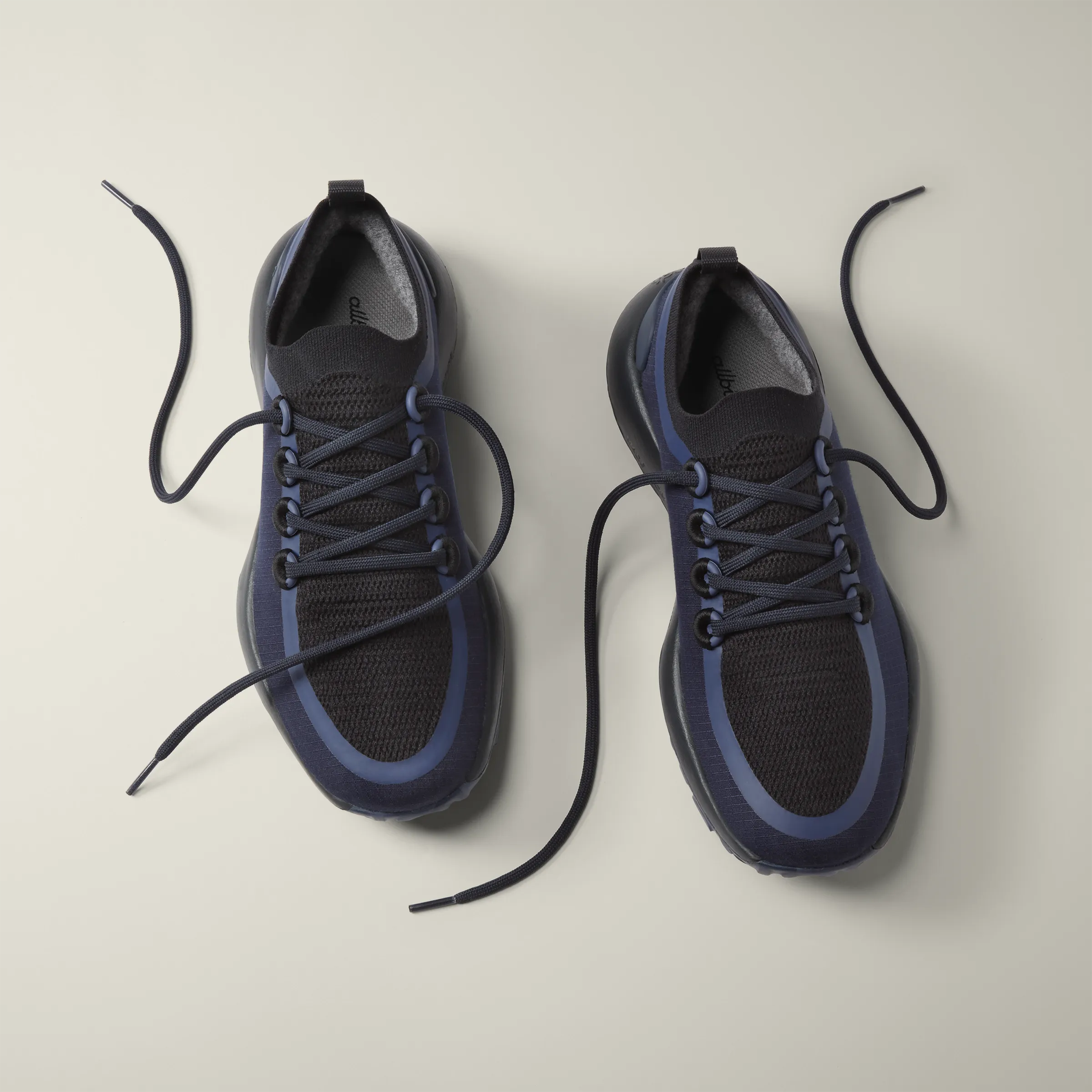 Women's Trail Runners - True Navy/Hazy Indigo (Natural Black Sole)