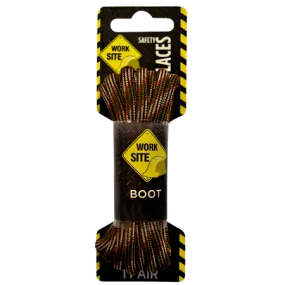 Worksite Laces Multi Browns - 90 cm